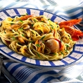 spaghettis aux fruits de mer